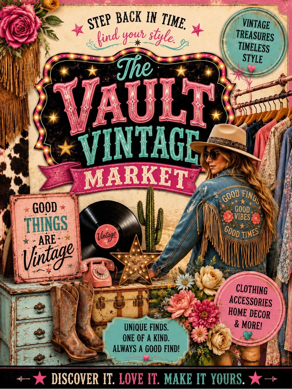 The Vault ~ Vintage Market ~ Sunday 11/1 - Picture 3 of 9